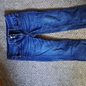 Women's American Eagle size 4 super stretch blue jeans
